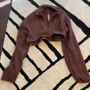 SKIMS Cropped Sweater